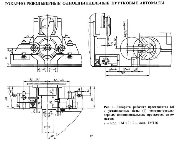 1М116, 1М11 Верстата